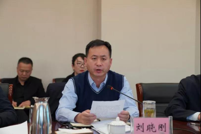 奇台县县委书记刘晓刚致辞